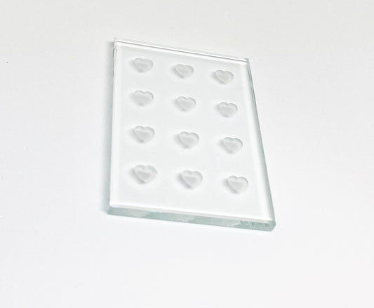 Glass glue tile